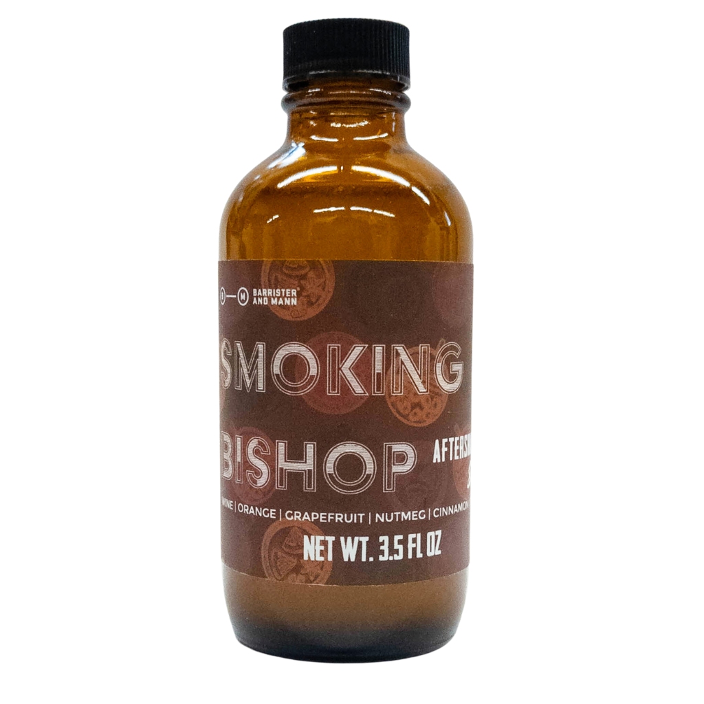 Barrister and Mann Smoking Bishop Aftershave Splash.