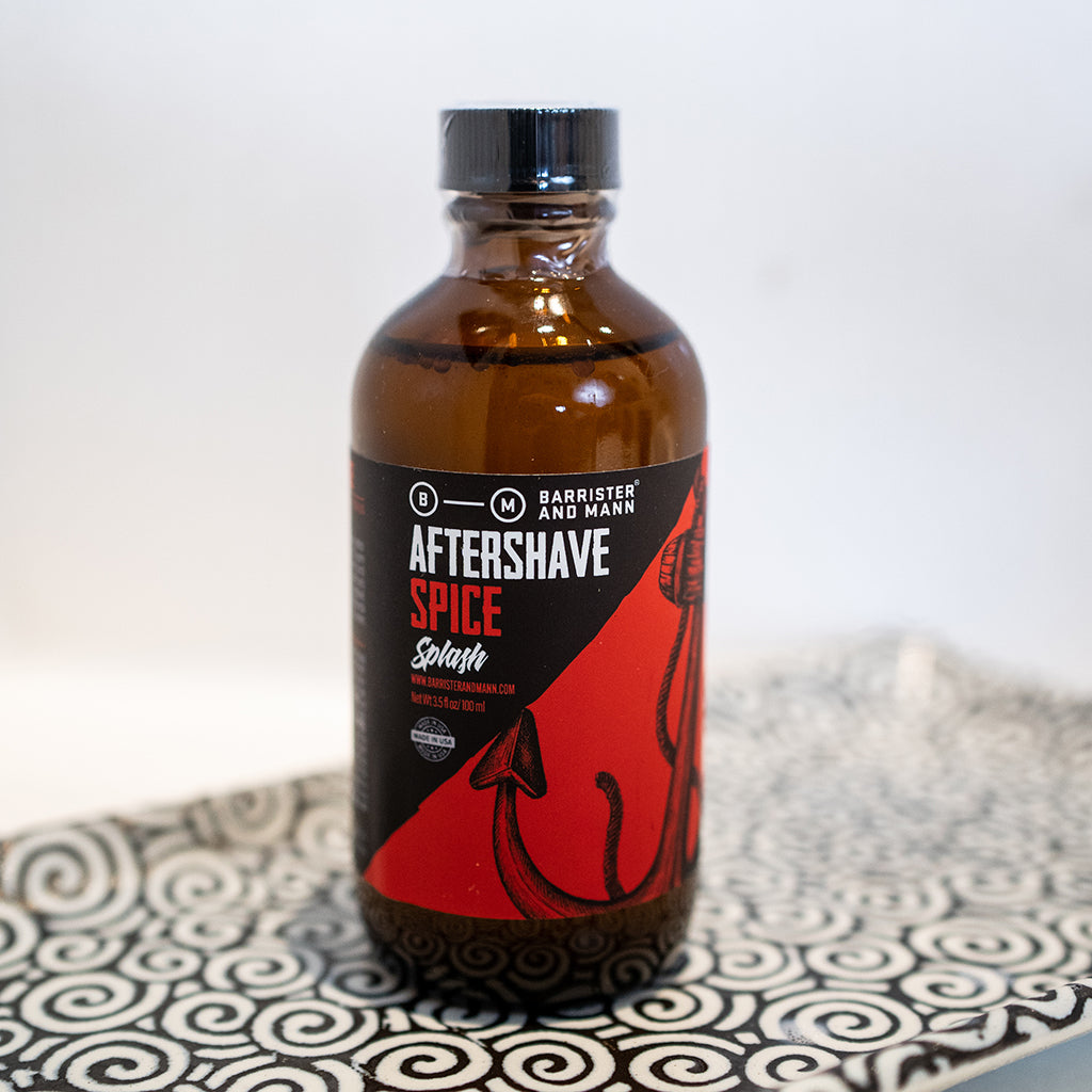 Barrister and Mann Spice Aftershave Splash