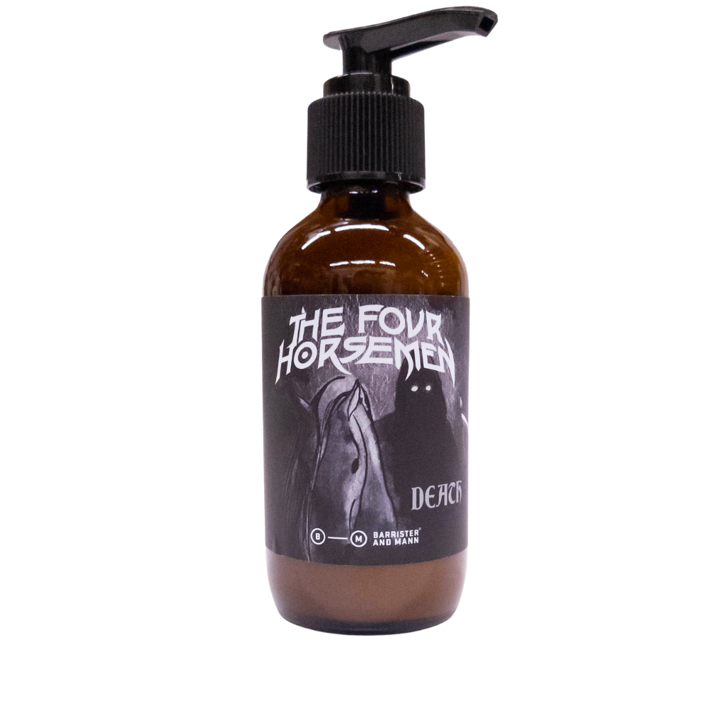 Barrister and Mann The Four Horsemen Death Aftershave Balm.