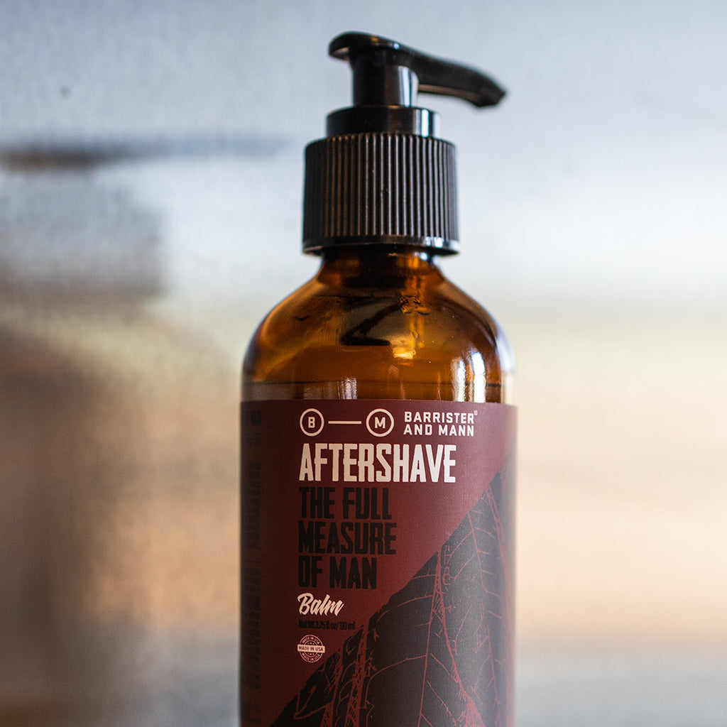 Barrister and Mann The Full Measure of Man Aftershave Balm.