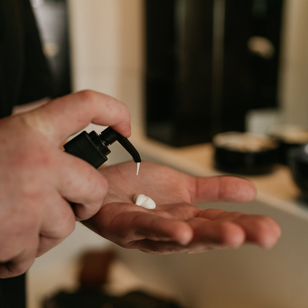 Barrister and Mann The Full Measure of Man Aftershave Balm.