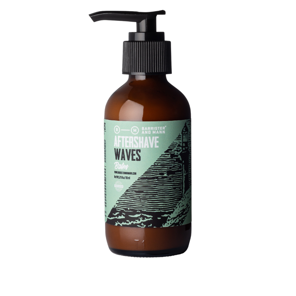 Barrister and Mann Waves Aftershave Balm.