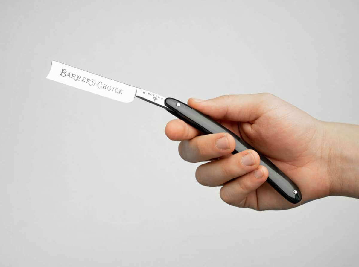 Boker Barbers Choice Straight Razor 5/8&quot; Carbon Steel.