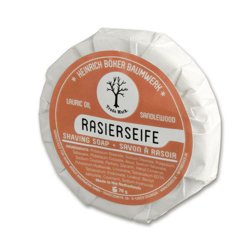 Boker Shaving Soap Lauric Oil Sandalwood