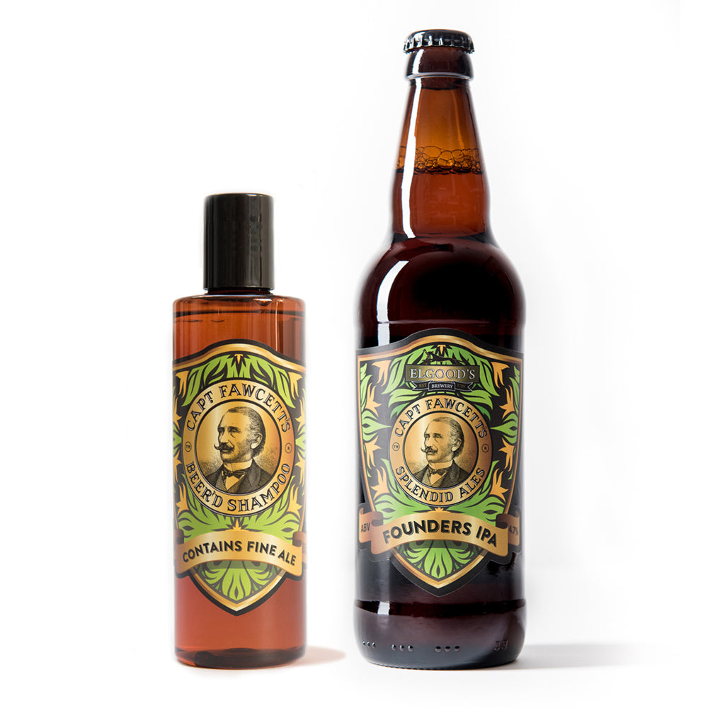 Captain Fawcett Beer&#39;d Shampoo (250ml).