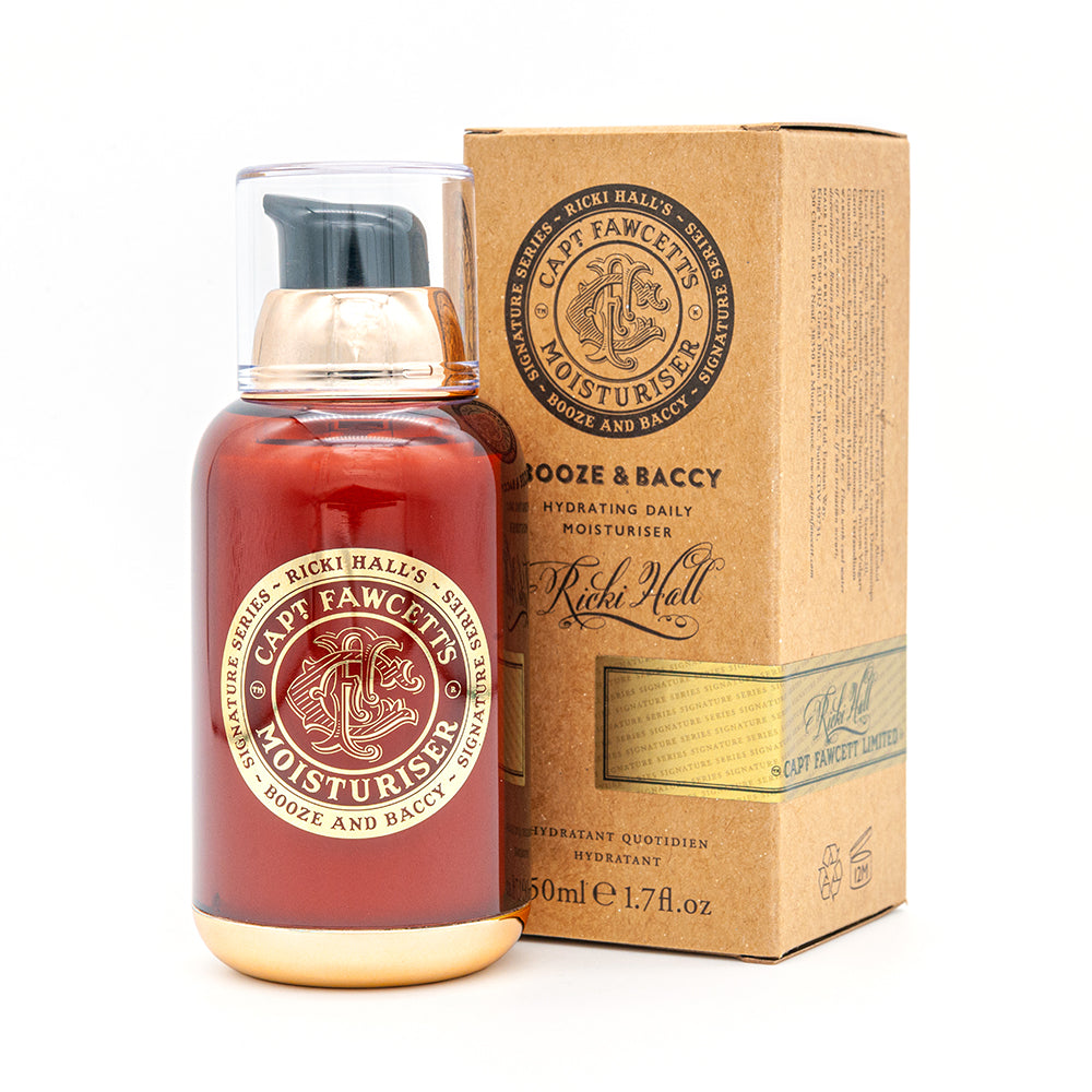 Captain Fawcett Ricki Hall Booze &amp; Baccy Moisturizer (50ml).
