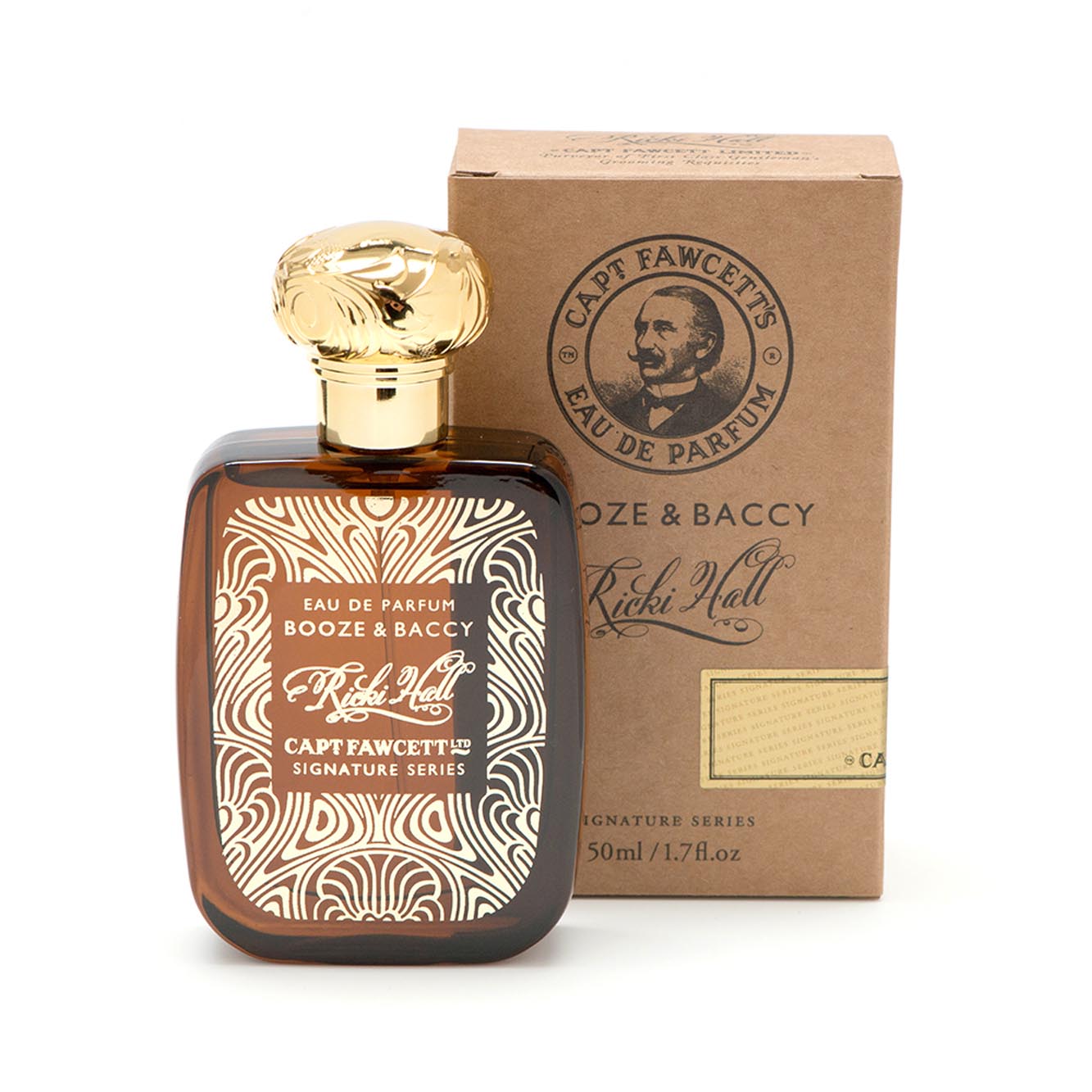 Captain Fawcett Ricki Hall Booze &amp; Baccy Eau De Parfum (50ml).