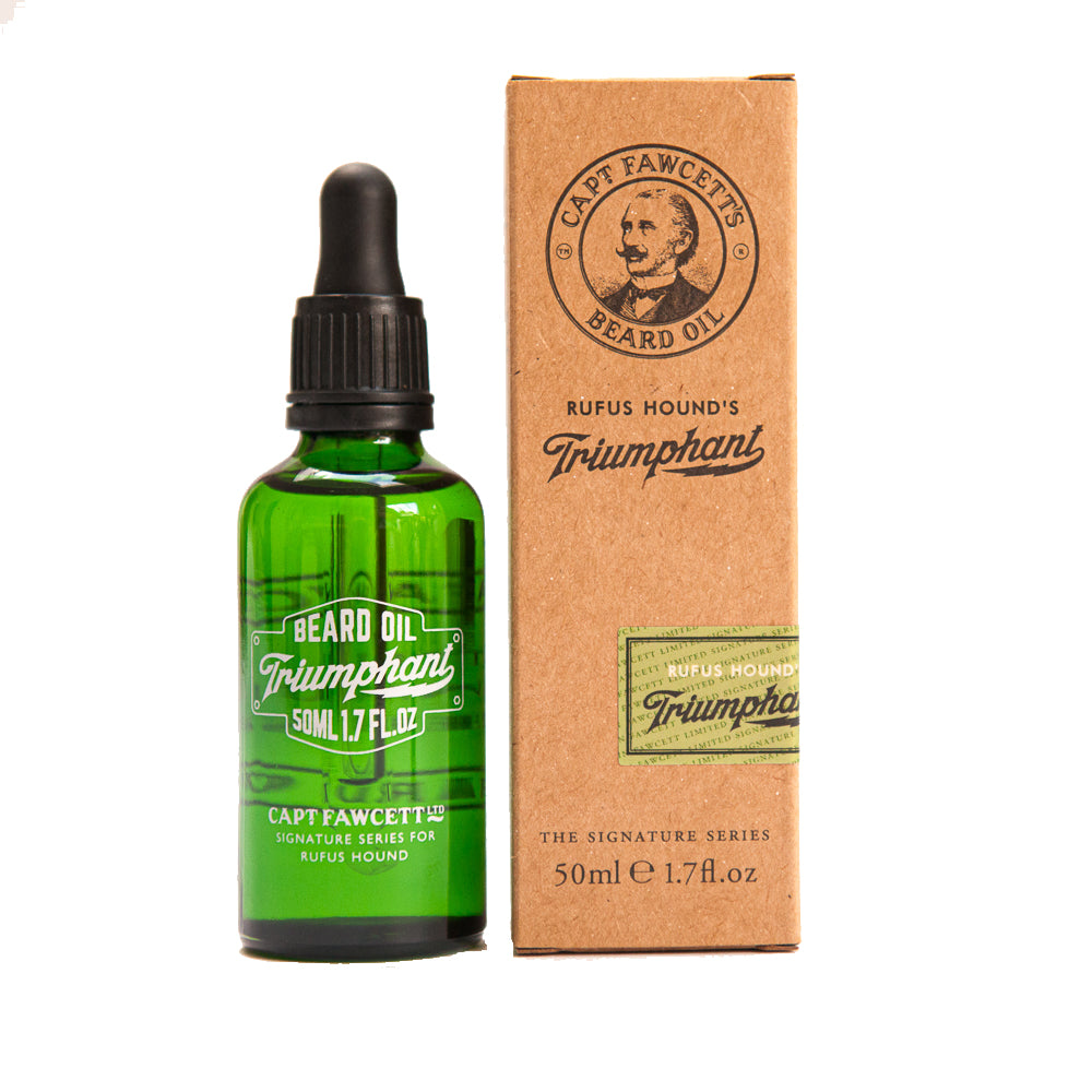 Captain Fawcett Rufus Hound Triumphant Beard Oil (50ml).