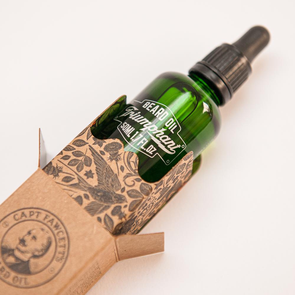 Captain Fawcett Rufus Hound Triumphant Beard Oil (50ml).