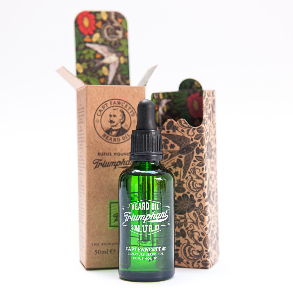 Captain Fawcett Rufus Hound Triumphant Beard Oil (50ml).