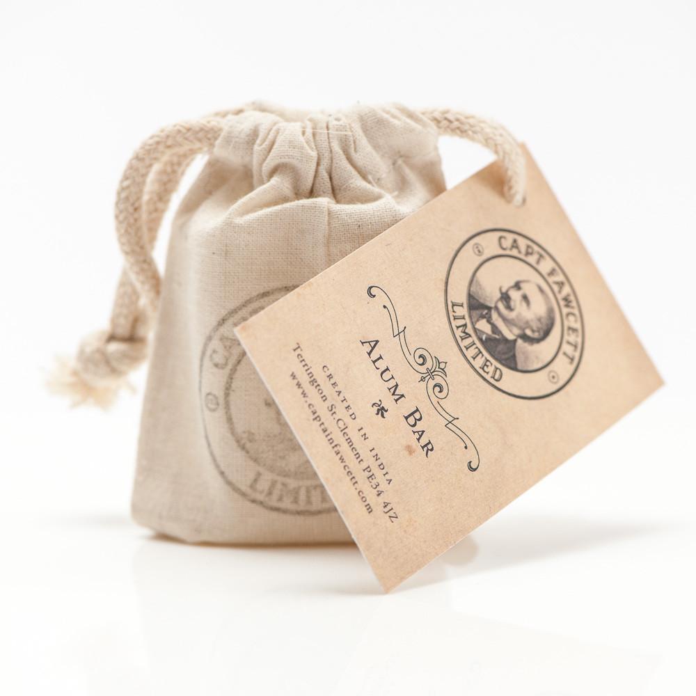 Captain Fawcett Traditional Alum Bar.