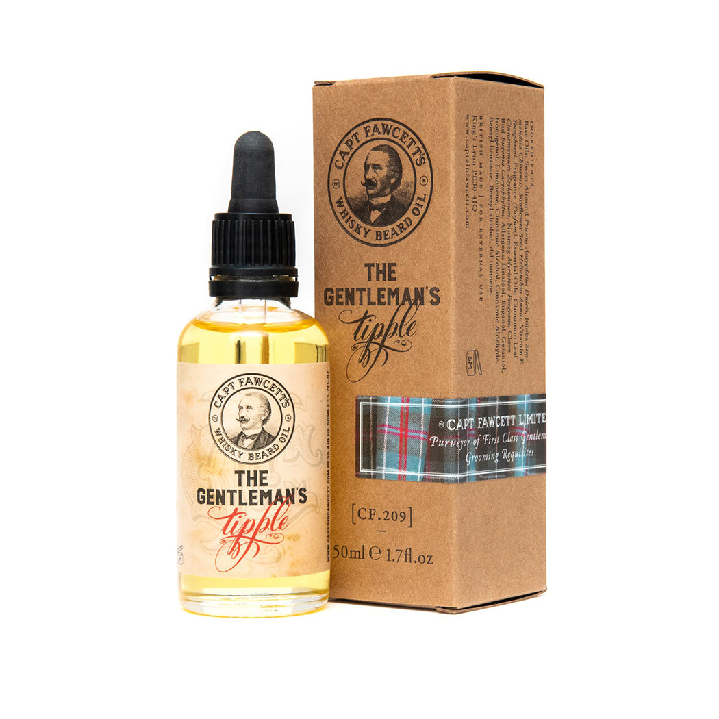 Captain Fawcett Whisky Beard Oil (50ml).