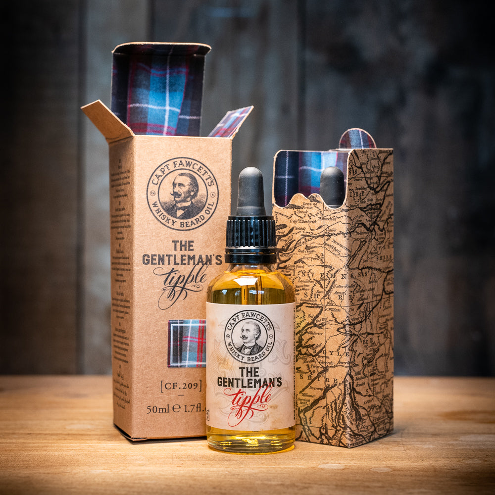 Captain Fawcett Whisky Beard Oil (50ml).