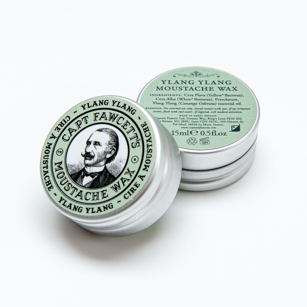Captain Fawcett Ylang Ylang Moustache Wax (15ml).