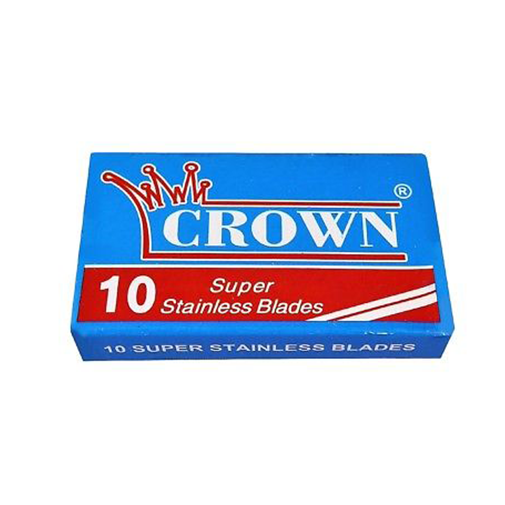 Crown Super Stainless Safety Razor Blades (10 Pack) – I Wet Shave