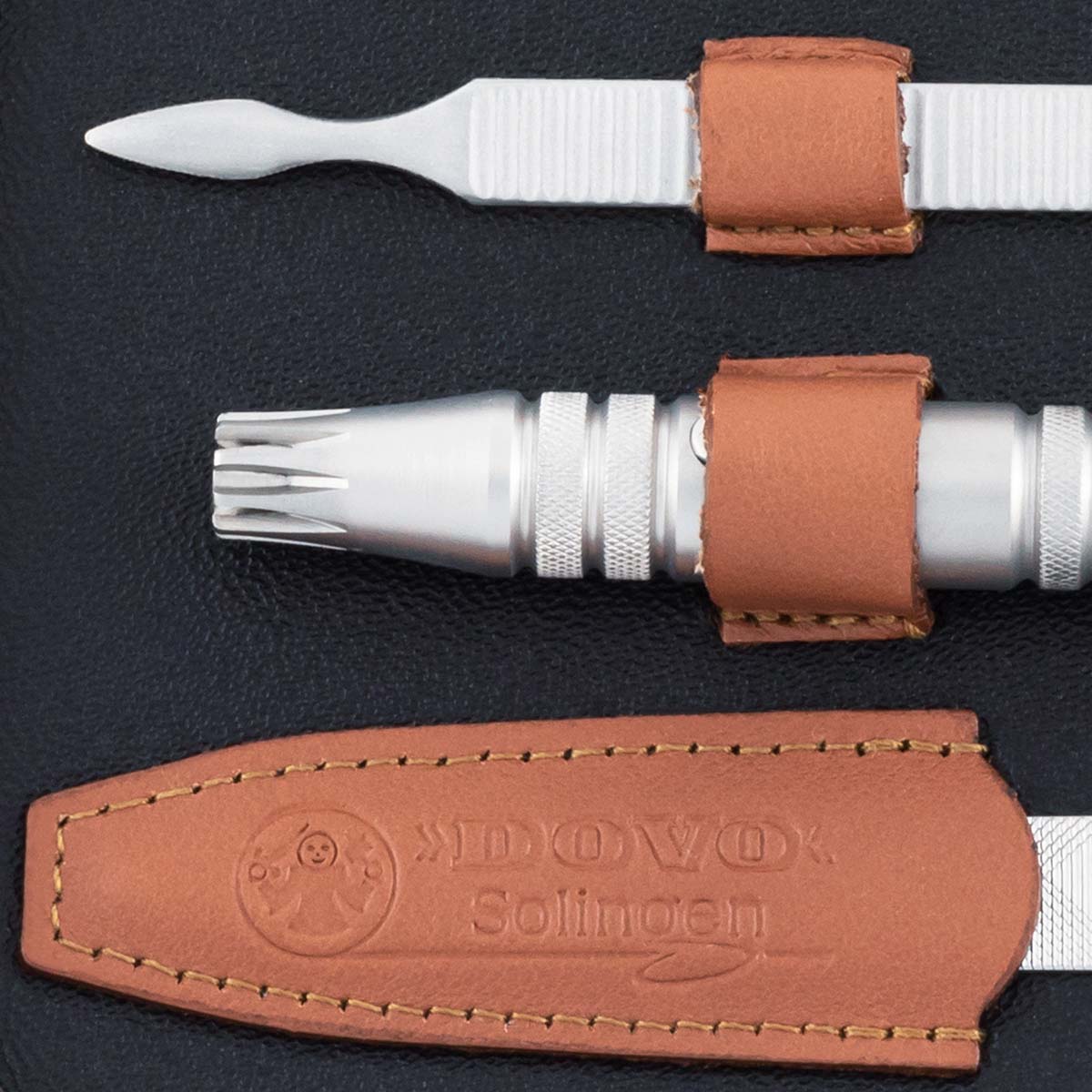 Dovo 6-Piece Stainless Steel Mens Grooming Set