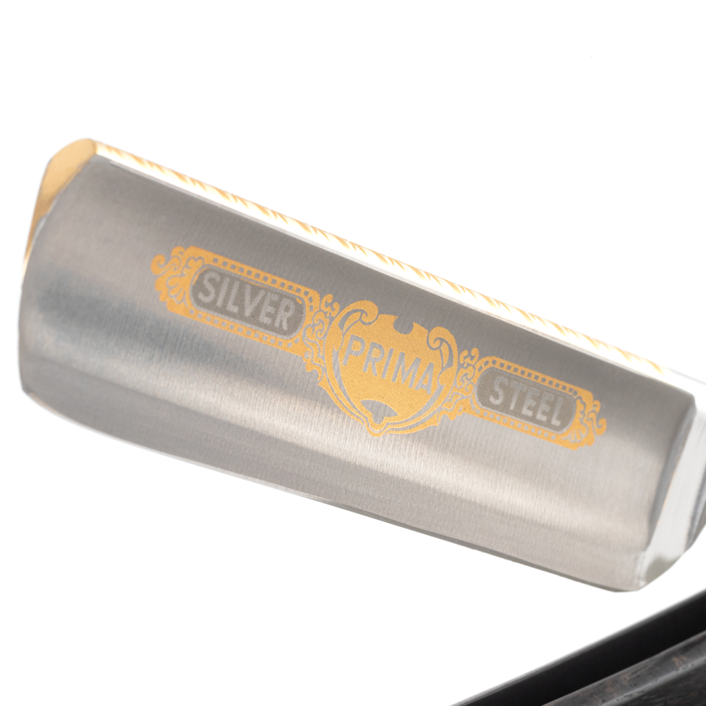 Dovo 5/8&quot; Prima Silver Steel Carbon Steel Straight Razor
