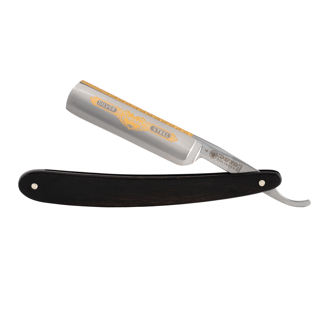 Dovo 5/8&quot; Prima Silver Steel Carbon Steel Straight Razor