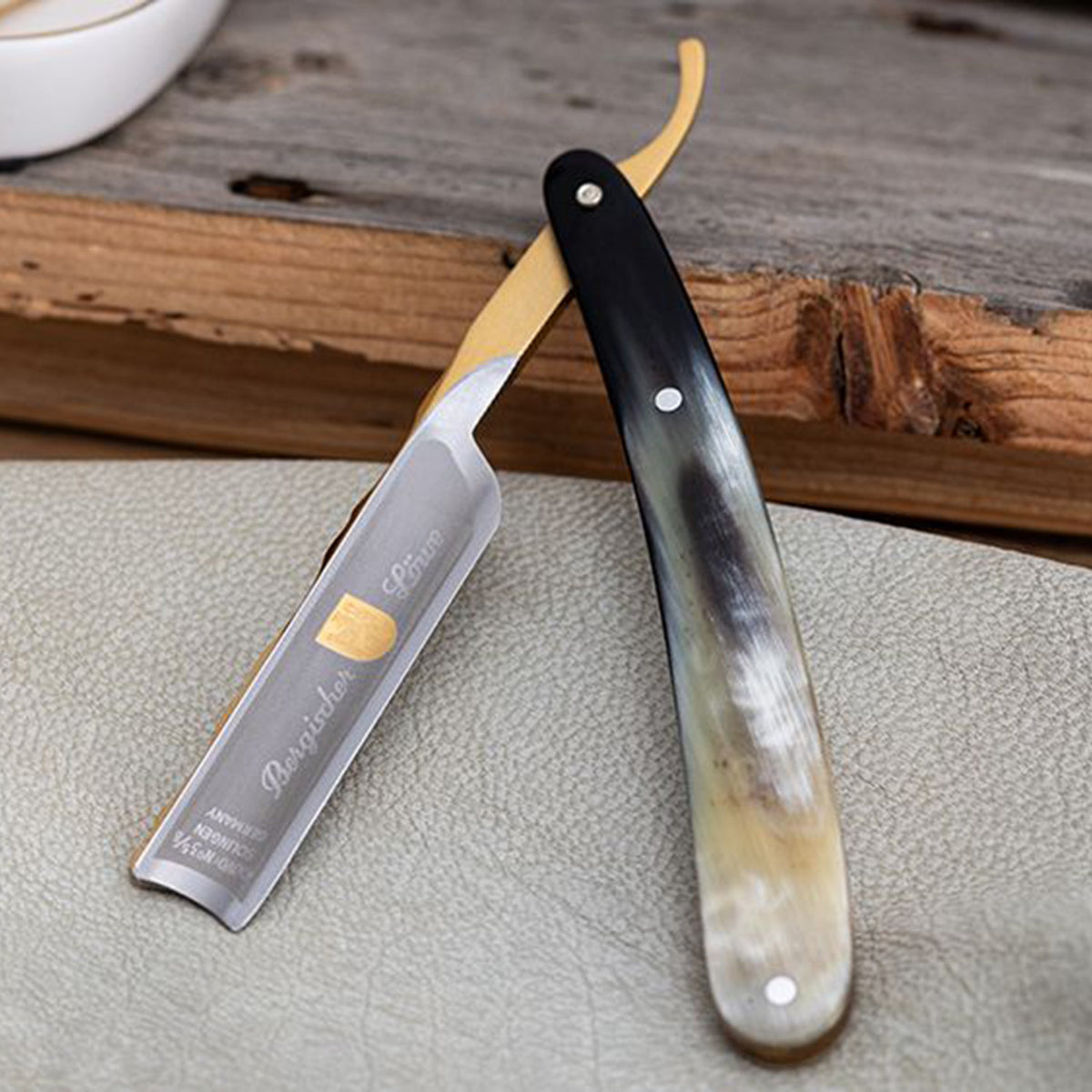 African Razorblade Dovo Bergischer Lowe Straight Razor 5/8