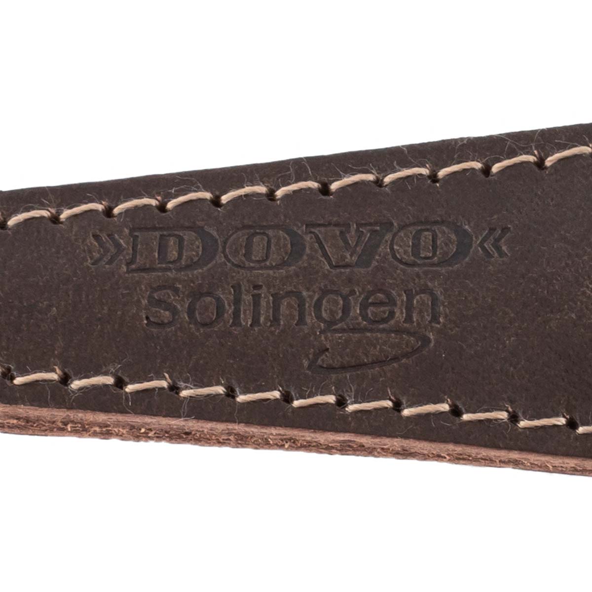 Dovo Moustache Scissor Set R Sat Brown with Scissors