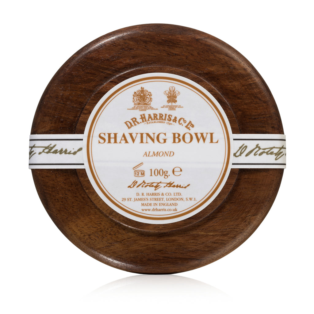 D.R. Harris &amp; Co Almond Mahogany Shaving Bowl 100g