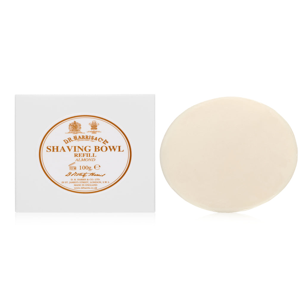 D.R. Harris Almond Shaving Bowl Refill