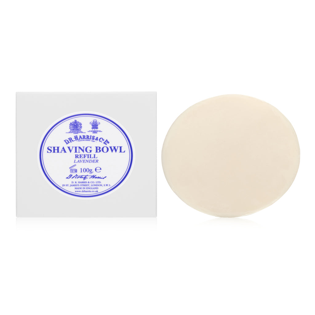 D.R. Harris &amp; Co Lavender Shaving Bowl Refill 100g