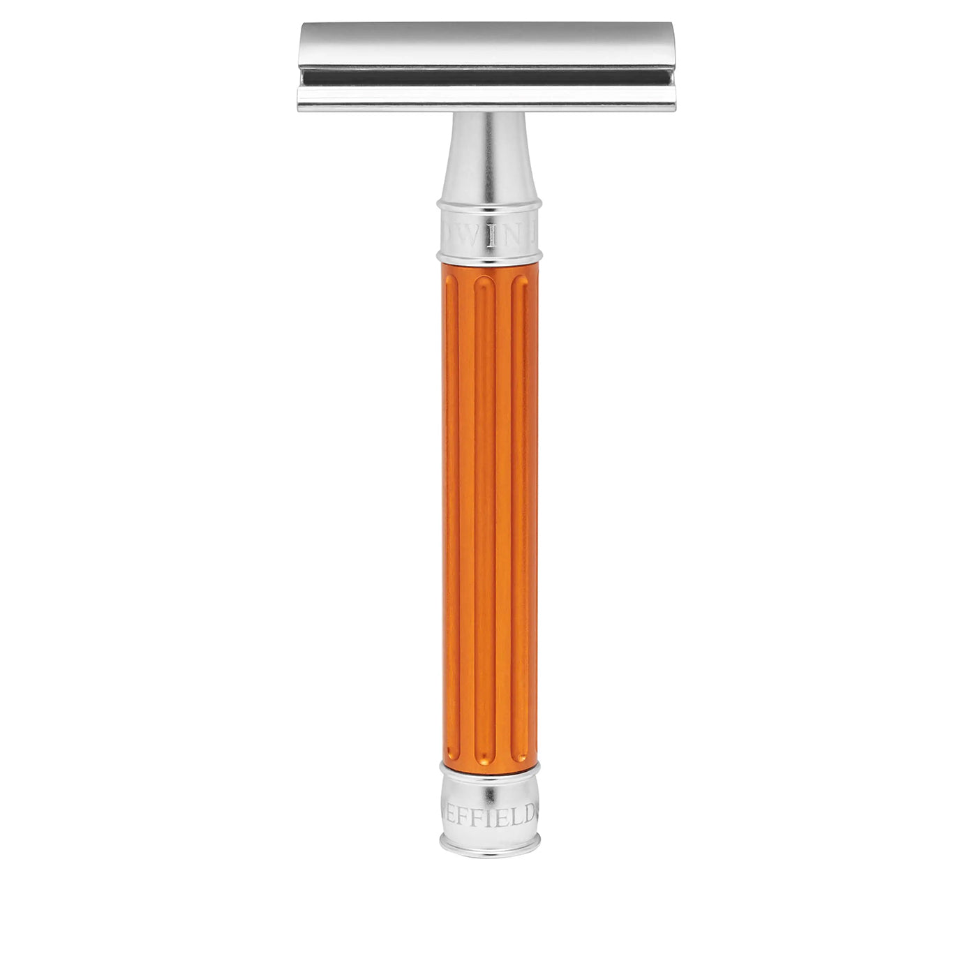 Steel Razor From Target Orange Box Edwin Jagger 3ONE6 Stainless Steel Grooved Safety Razor (Orange) – I ...
