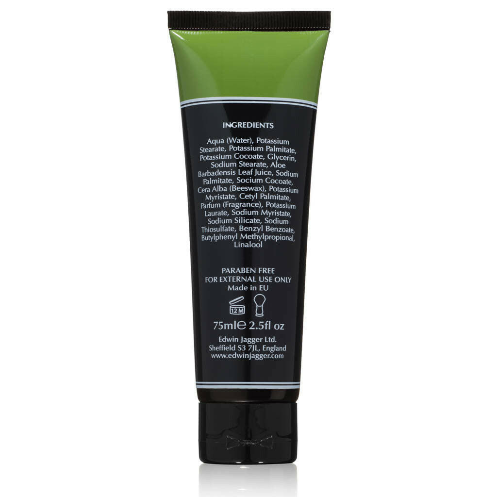 Edwin Jagger Aloe Vera Shaving Cream Tube 2.5 Fluid Ounces