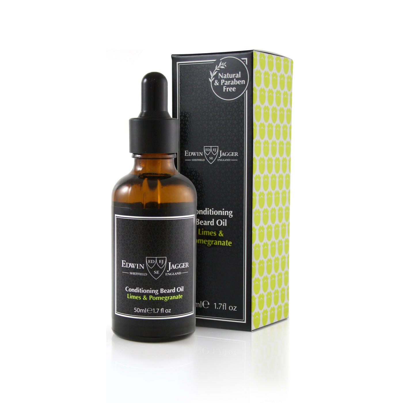 Edwin Jagger Beard Oil Limes &amp; Pomegranate 1.7oz
