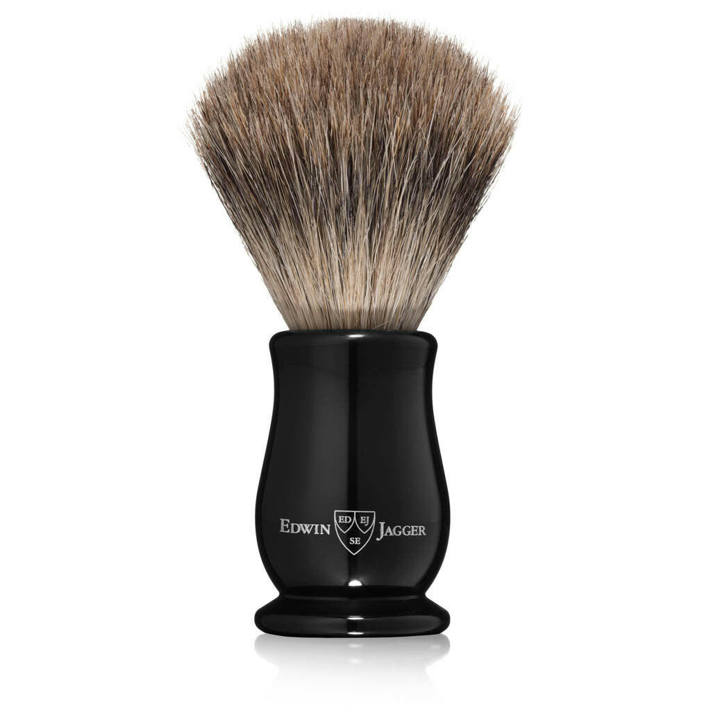 Edwin Jagger Chatsworth Imitation Ebony Best Badger Shaving Brush