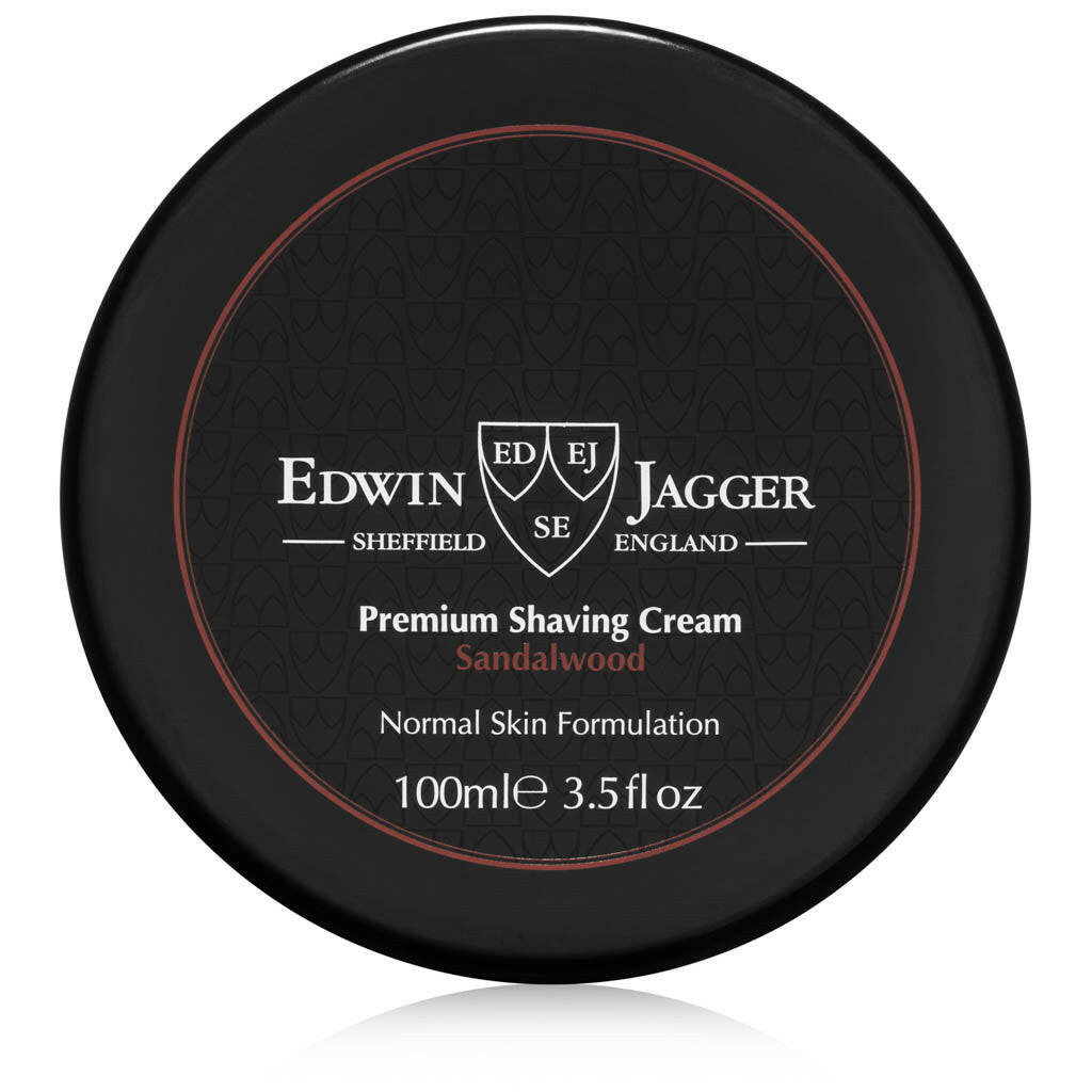 Edwin Jagger Sandalwood Shaving Cream Tub 3.5 Fluid Ounces