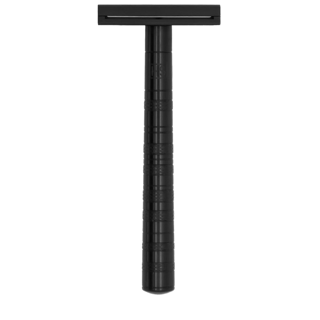 Henson Aluminum AL13 Jet Black Medium Safety Razor.