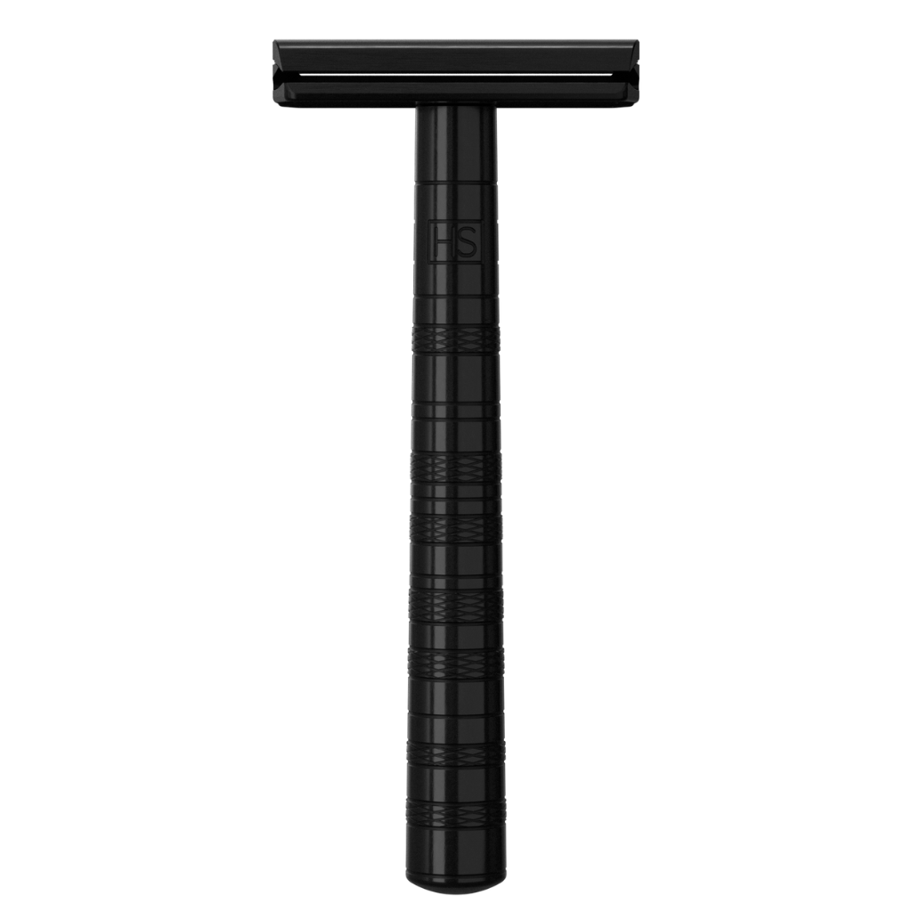 Henson Aluminum AL13 Jet Black Medium Safety Razor.