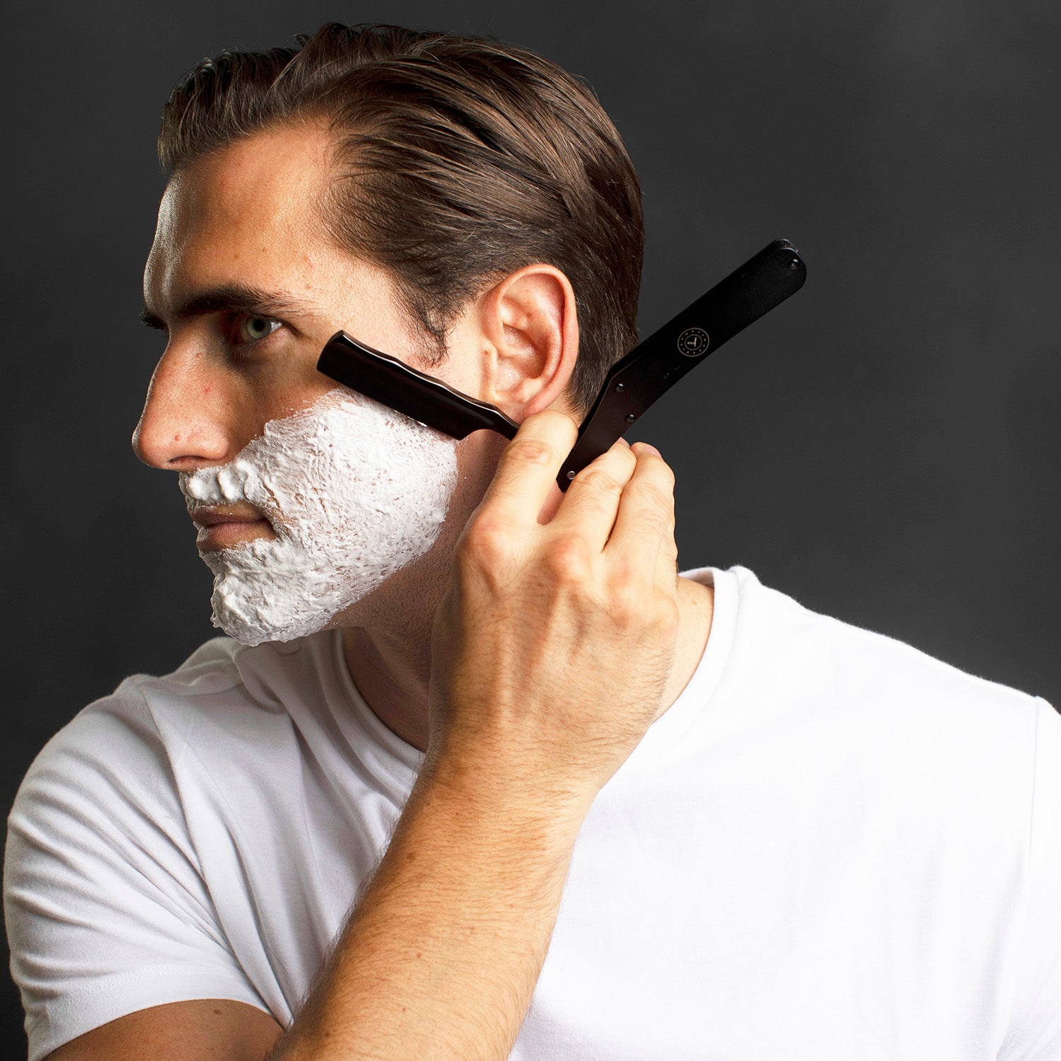 Naked Armor Lancelot 7 Piece Straight Razor Kit.