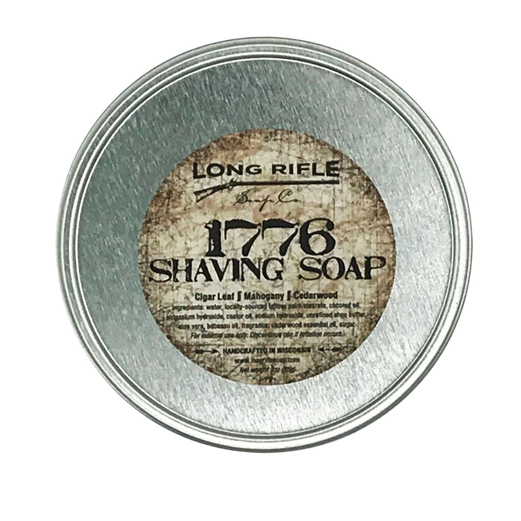 Long Rifle Tallow 1776 Shaving Soap 3 oz.