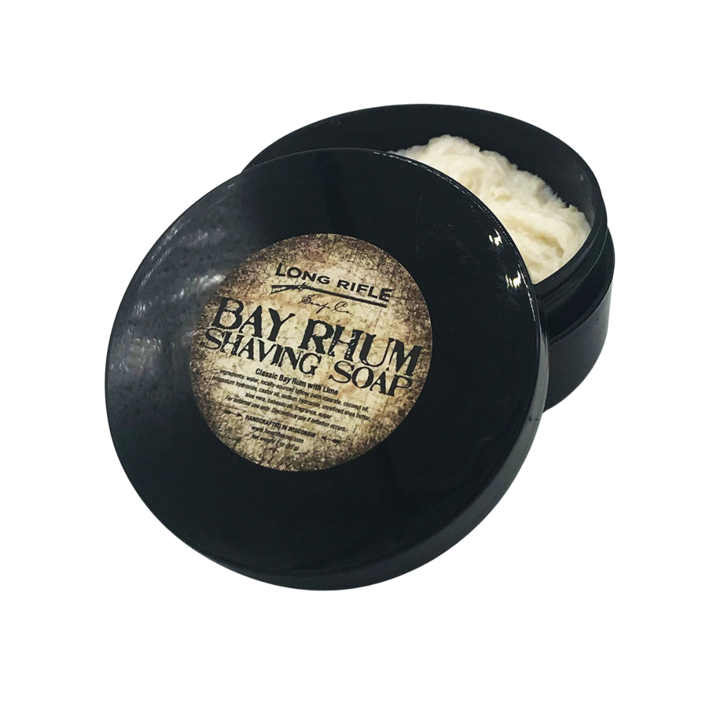 Long Rifle Tallow Bay Rhum Shaving Soap 3 oz.