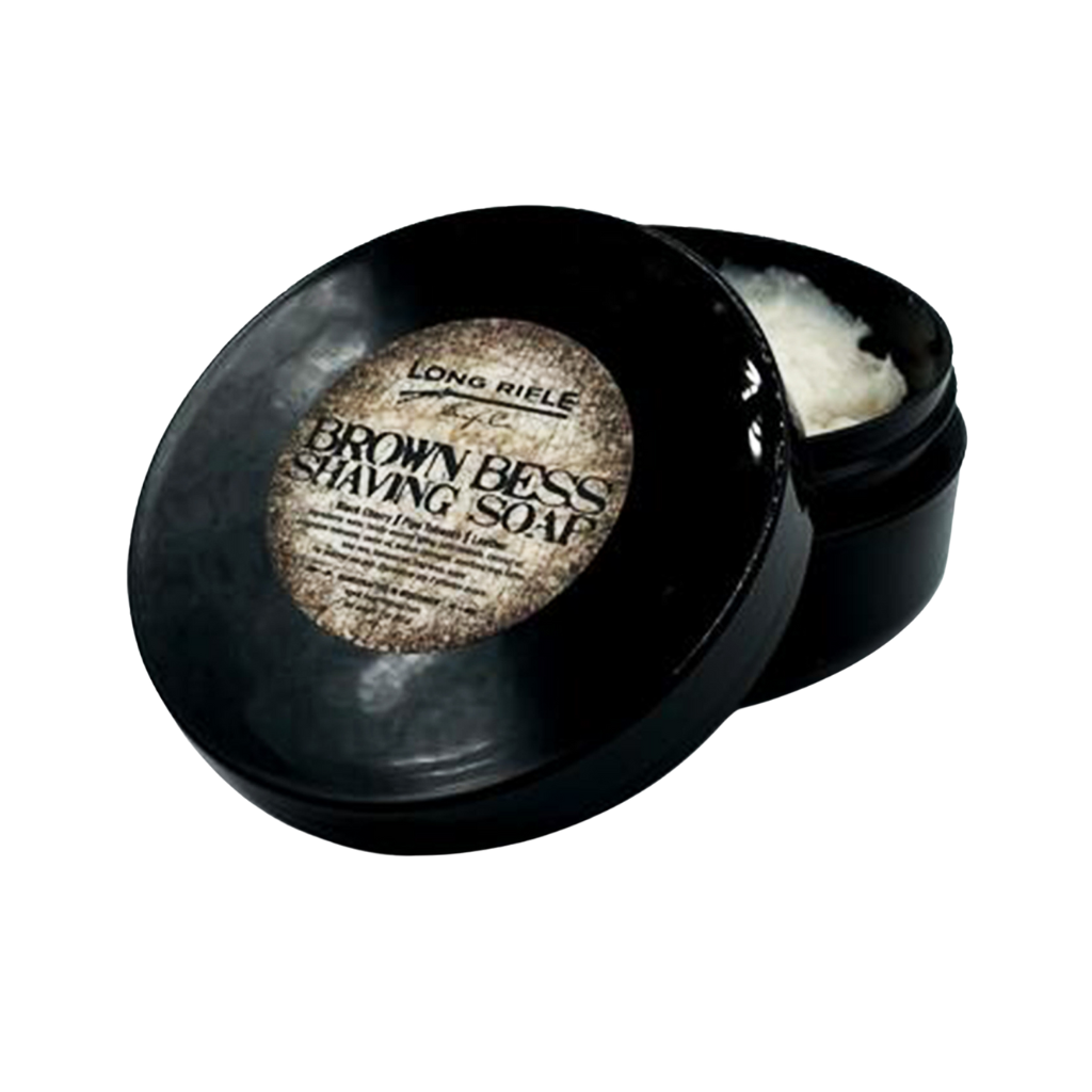 Long Rifle Tallow Brown Bess Shaving Soap 3 oz.