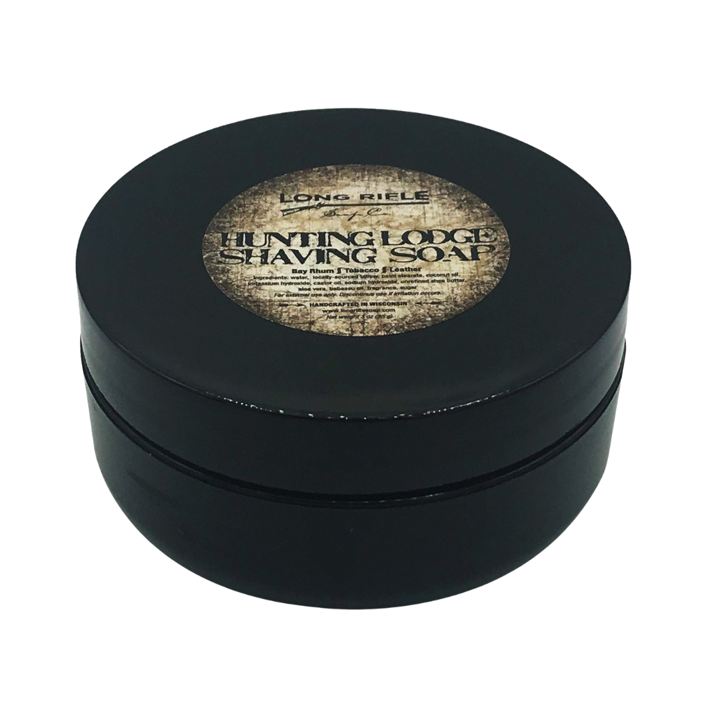 Long Rifle Tallow Hunting Lodge Shaving Soap 3 oz.