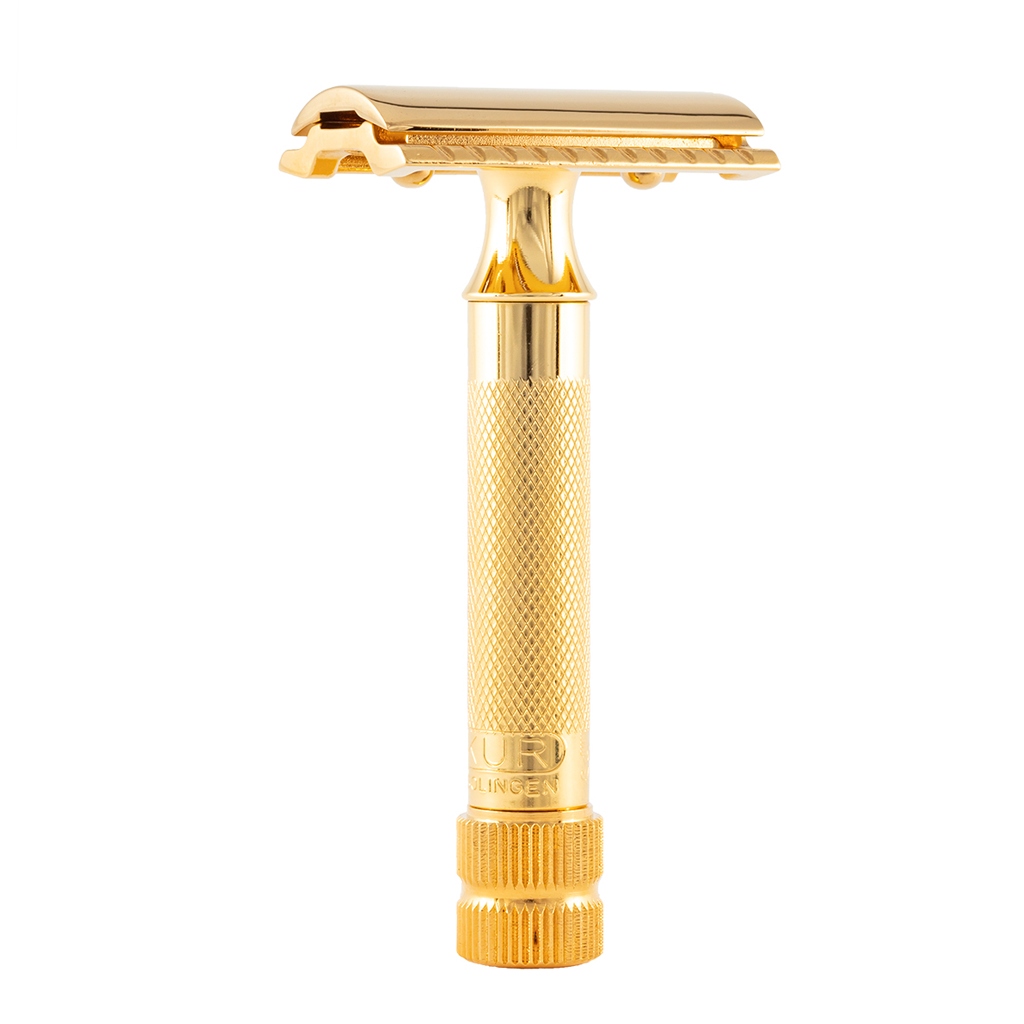 Gold Razor 8 Merkur 34G Gold Heavy Duty Double Edge Safety Razor – I Wet Shave