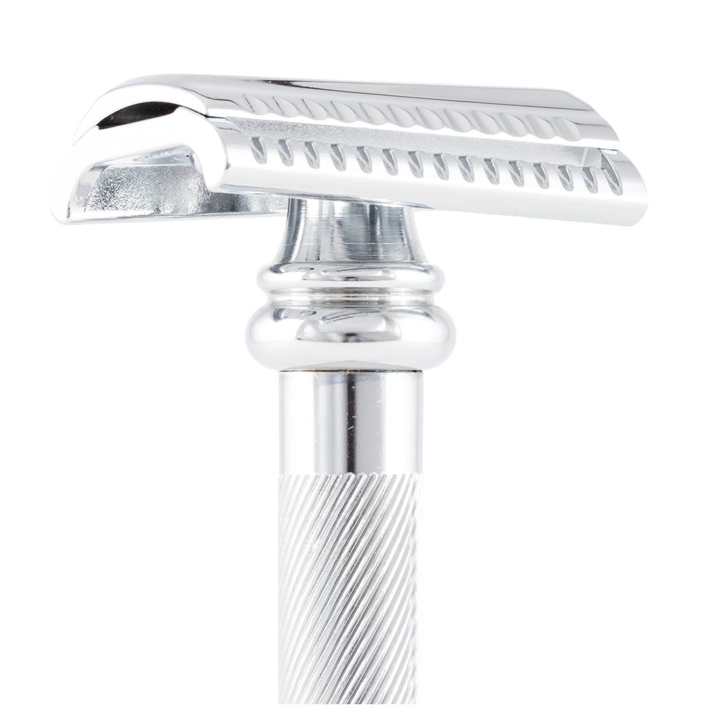 Merkur 39C &quot;Sledgehammer&quot; Slant Bar Chrome Barber Pole Double Edge Safety Razor