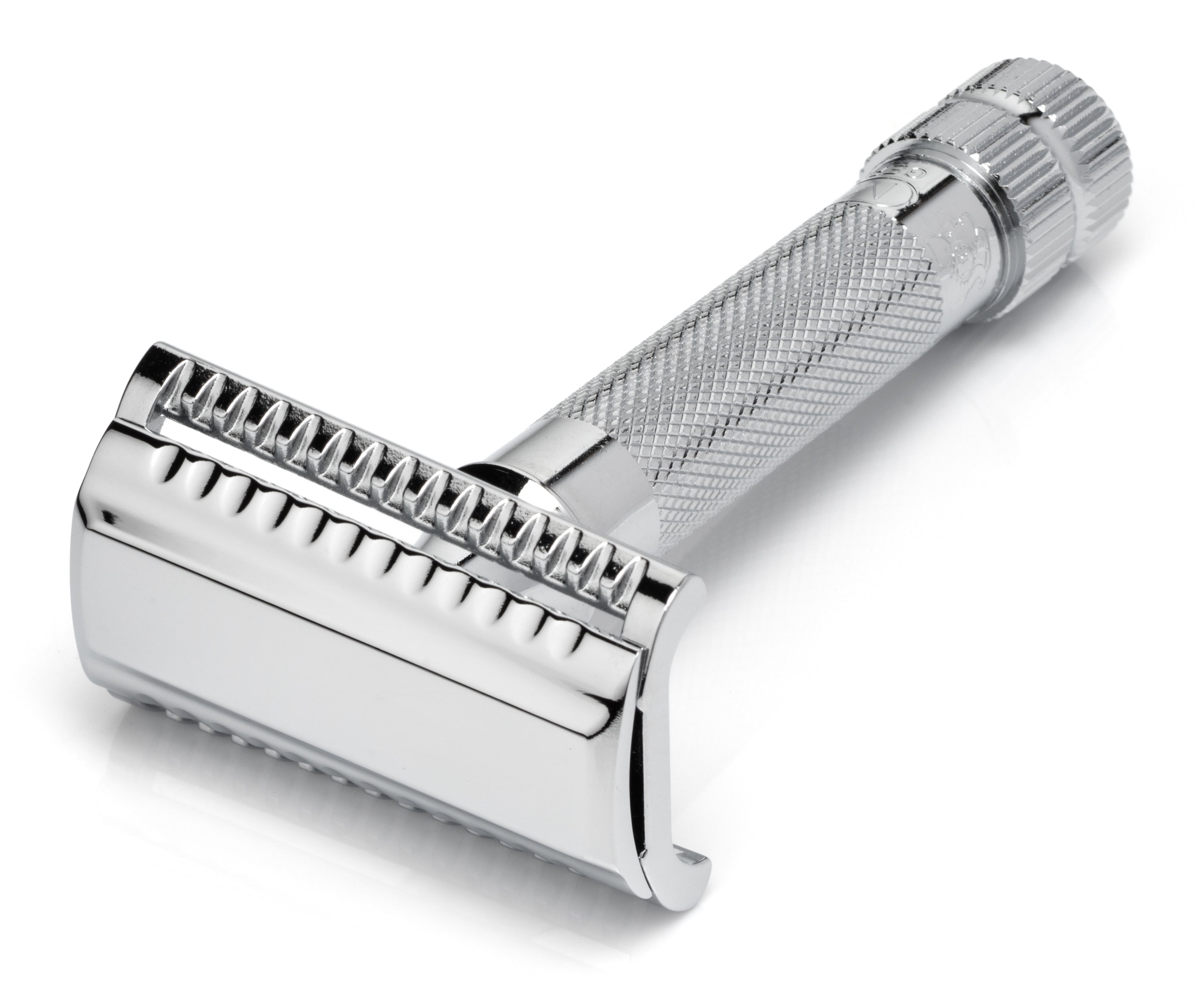 Slanted Safety Razor Merkur 37C Heavy Duty Slant Chrome Safety Razor – I Wet Shave
