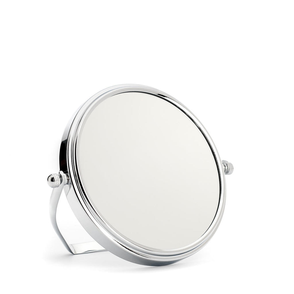 Muhle Chrome 1x &amp; 5x Magnification Shaving Mirror - Grown Man Shave