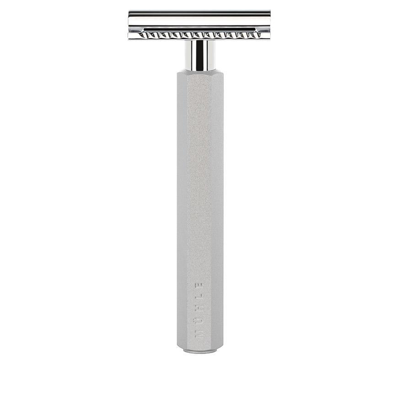 Muhle Hexagon RHXGPURESR Silver Double Edge Safety Razor