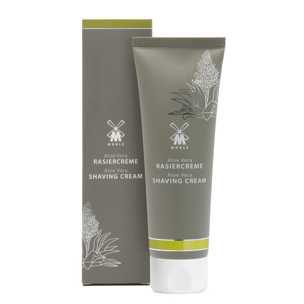 Muhle Shave Care Aloe Vera Set With Shaving Cream &amp; Aftershave