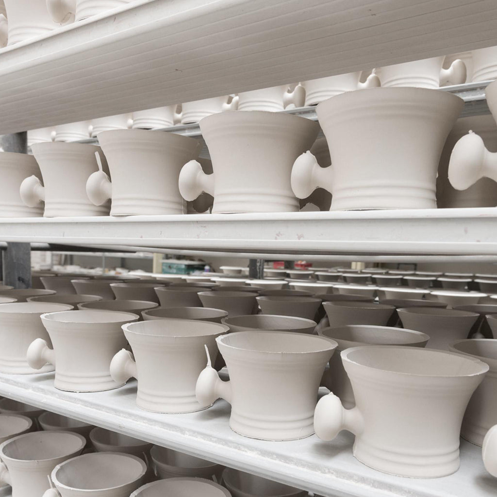 Muhle White Porcelain Shaving Mug With Handle