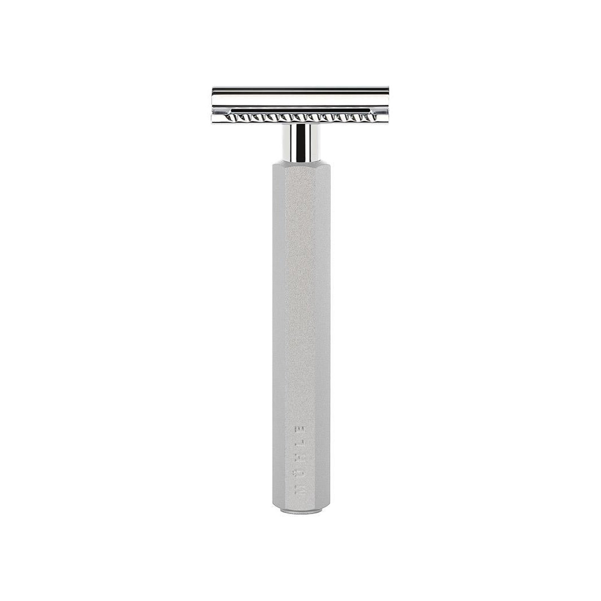 Muhle Hexagon Silver Double Edge Safety Razor