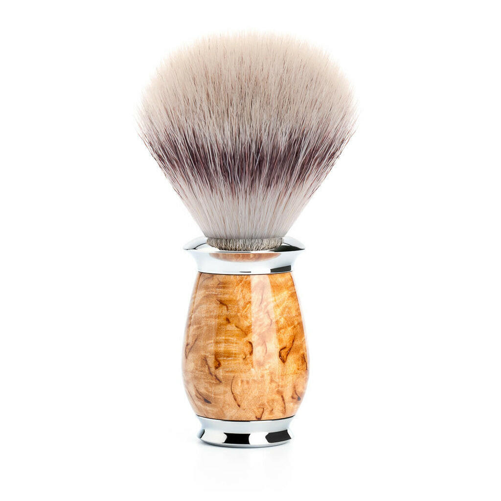 Muhle Purist Karelian Masur Birch Fiber Silvertip Badger Shaving BrushMuhle Purist Karelian Masur Birch Silvertip Fiber Shaving Brush