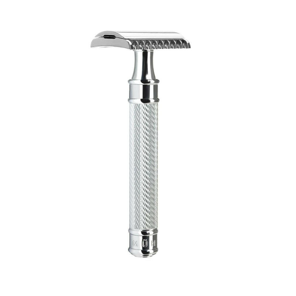 Muhle Traditional R41GRANDE Large Chrome Safety Razor Open Comb