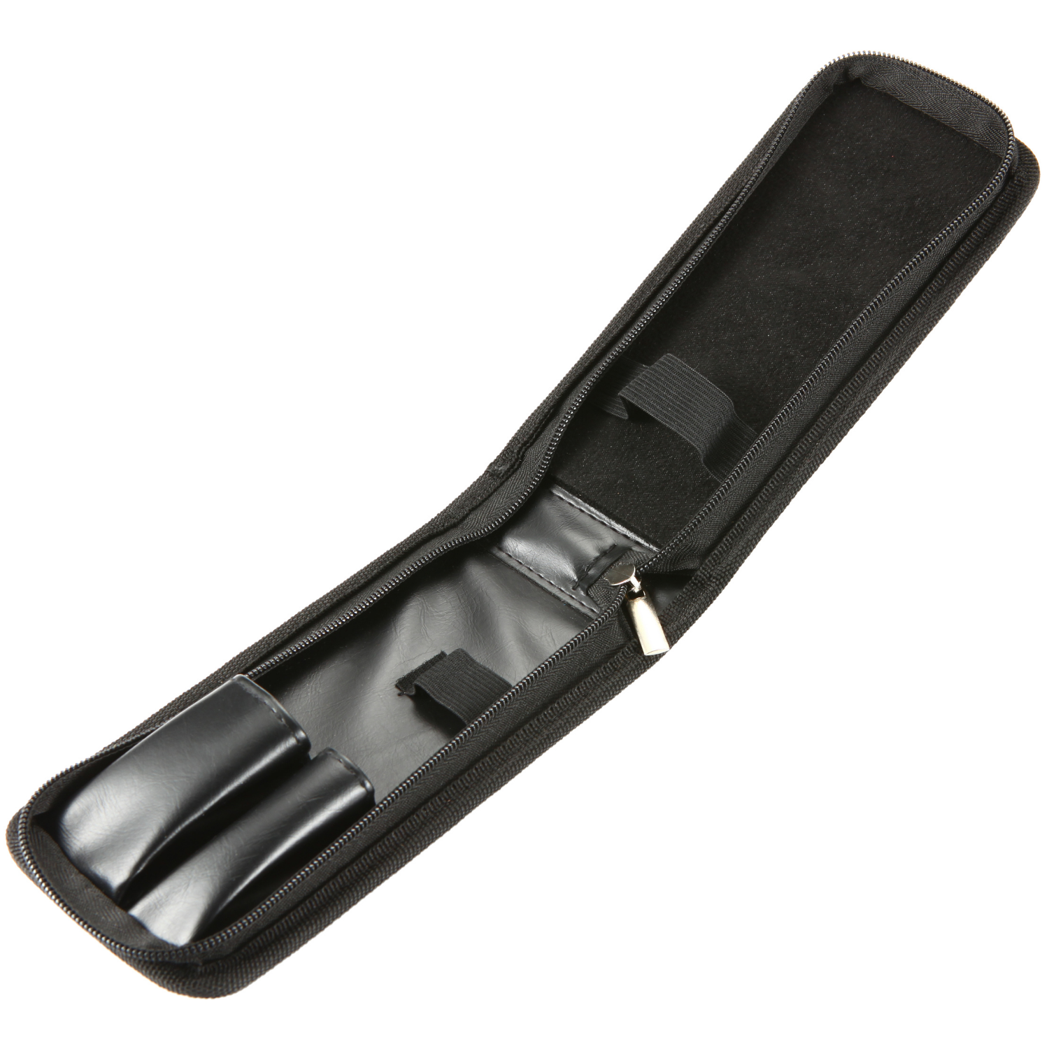 Naked Armor Black Synthetic Leather Straight Razor Travel Case.